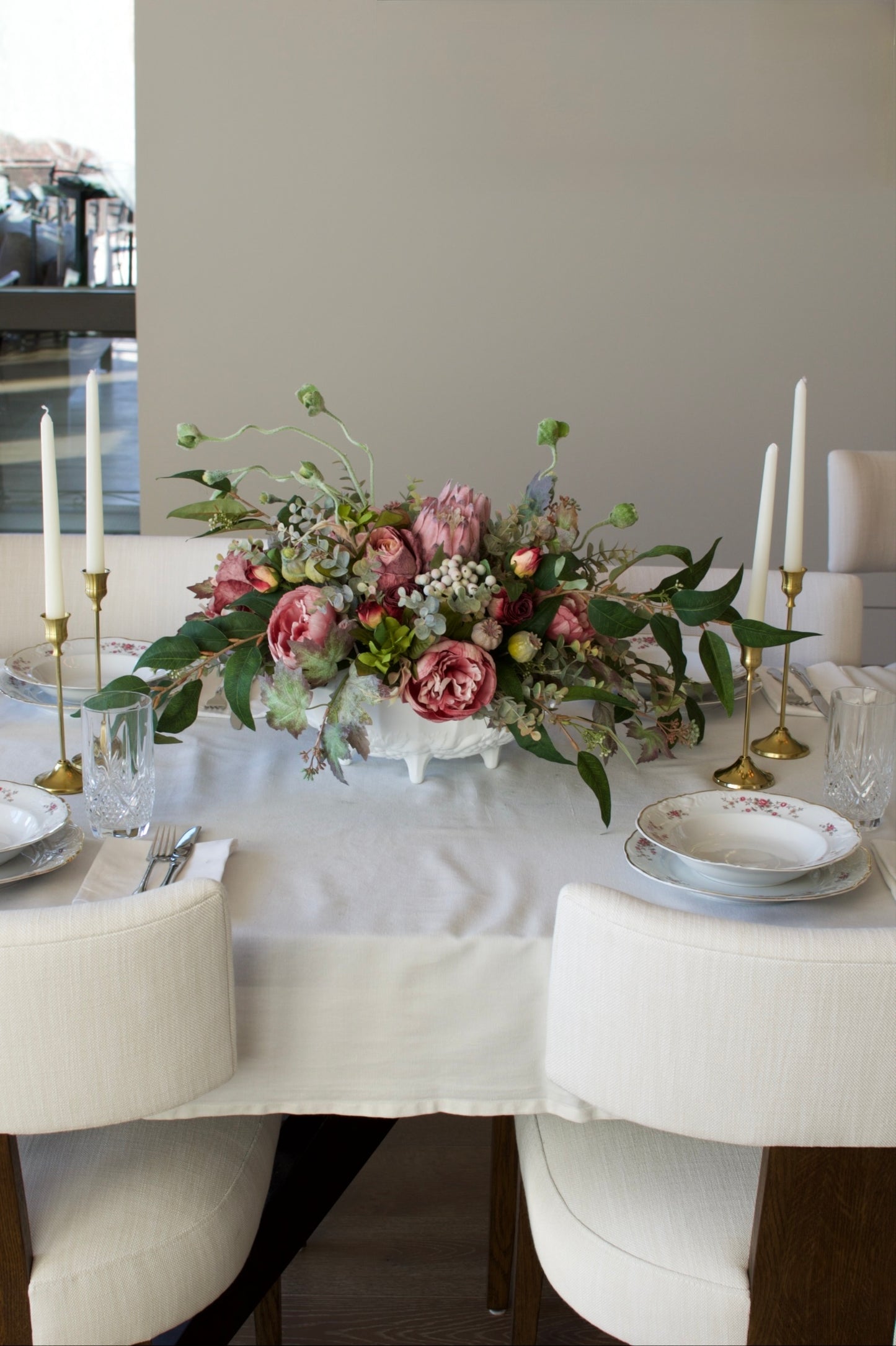 Dusty Rose Arrangement