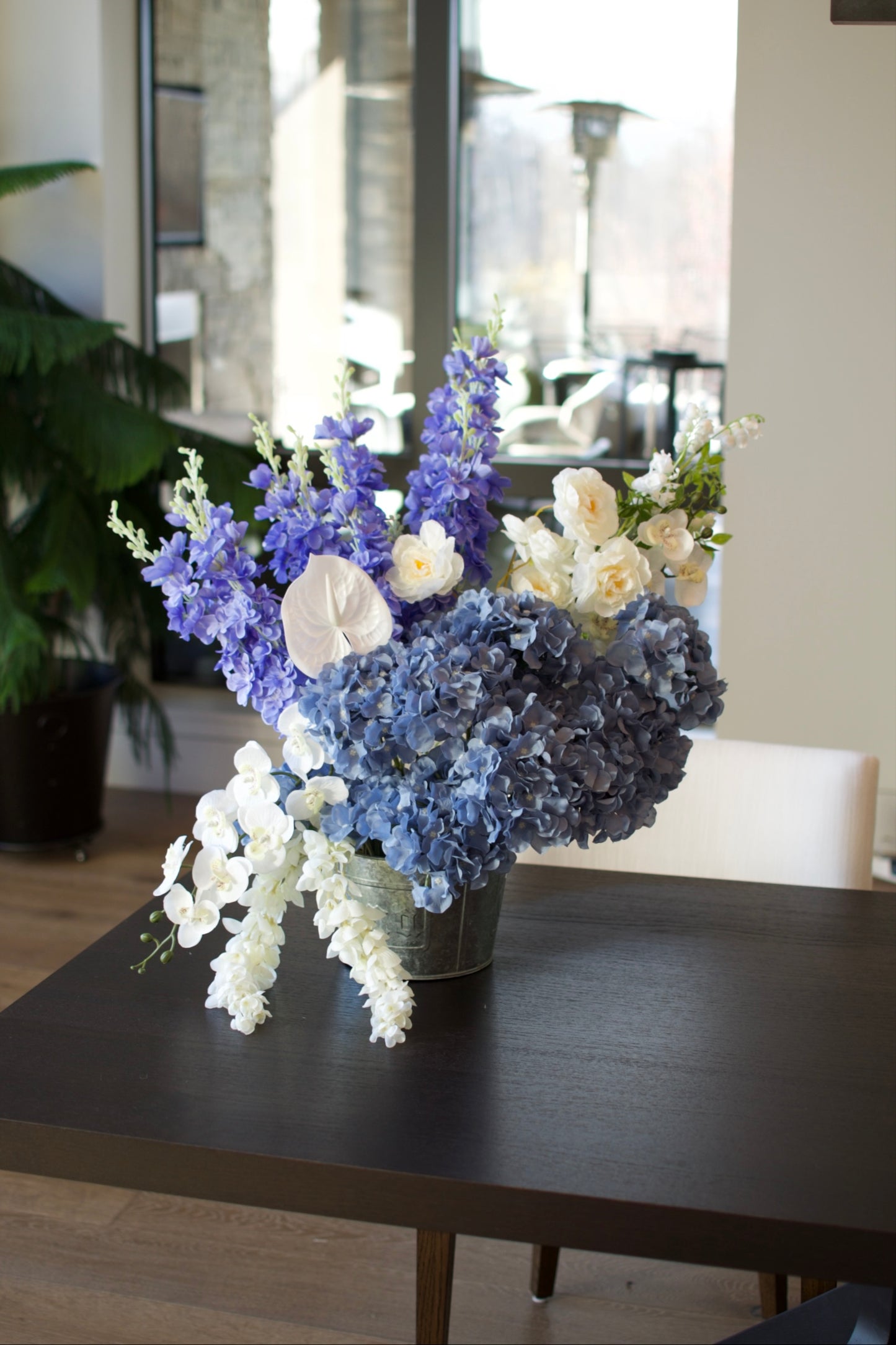 Indigo Ceremony Arrangement