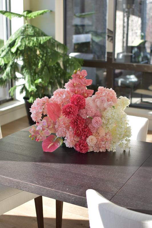 Pink Ceremony Arrangement