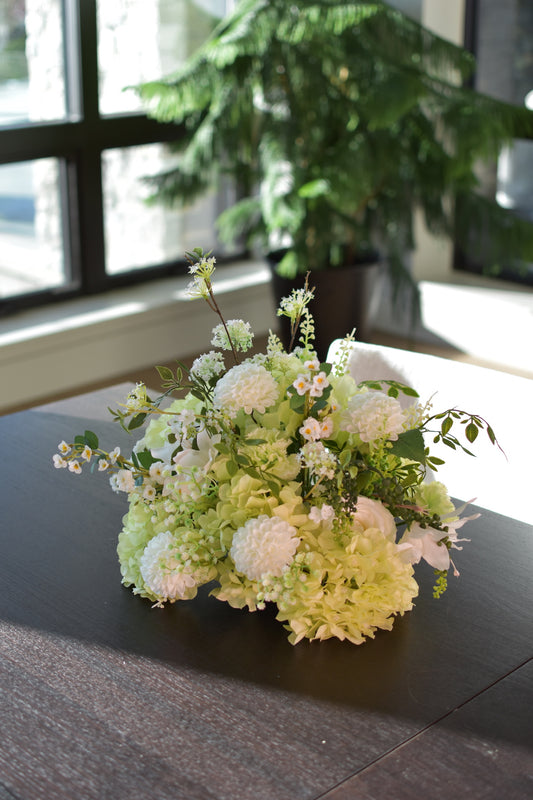Green Garden Centerpiece