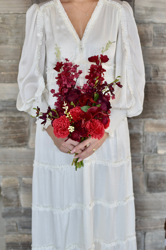 Red Bridal Boquet