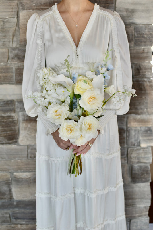 Large White Bridal Bouquet