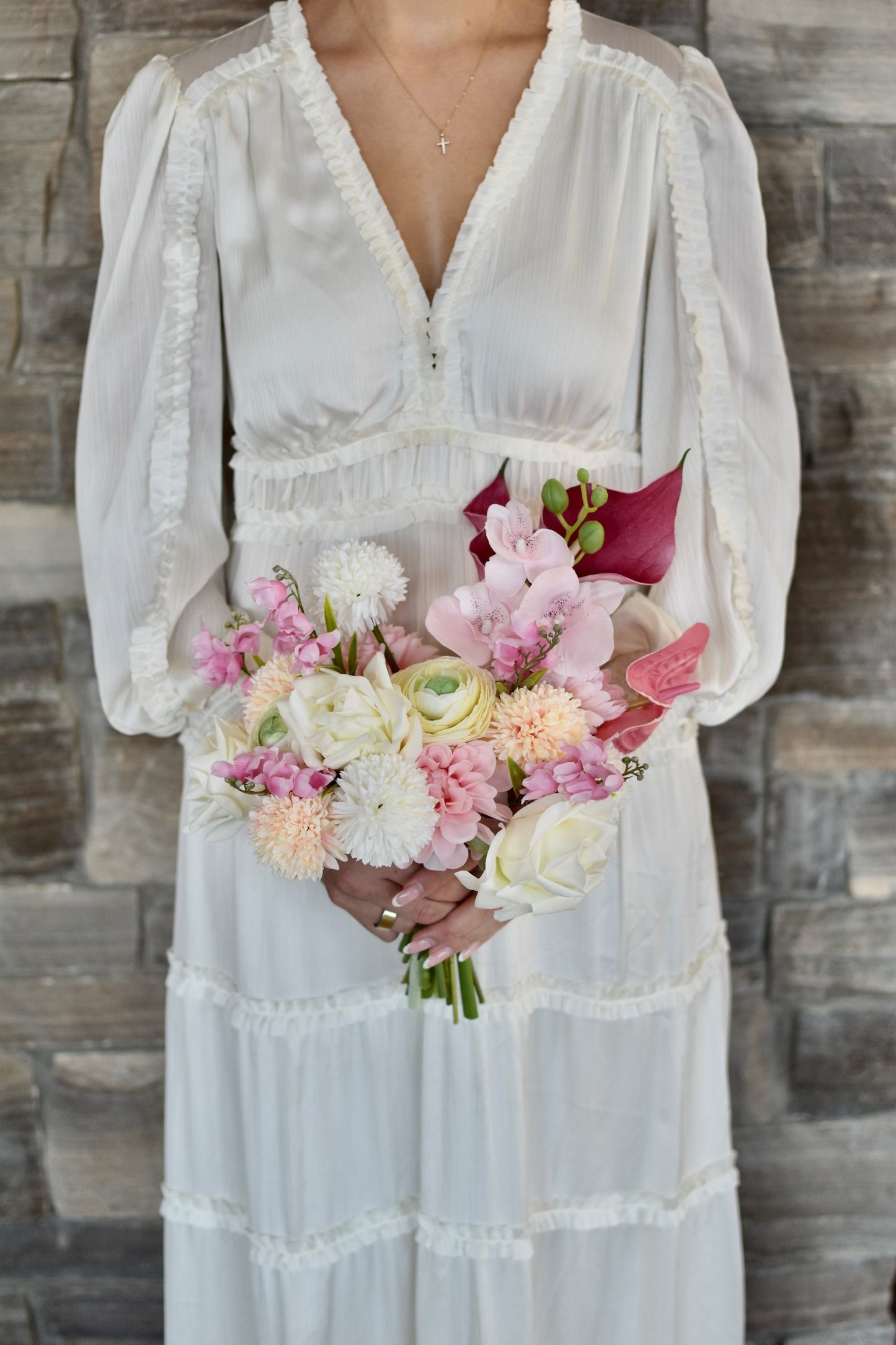 Pink Pastel Bridal Bouquet