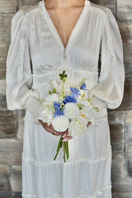 Indigo Bridesmaid Bouquet