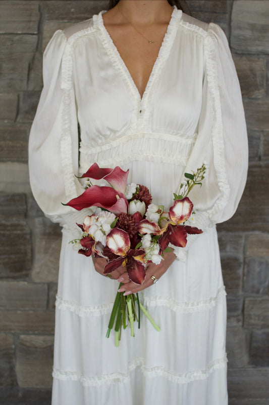 Dark Pink Bridal Bouquet